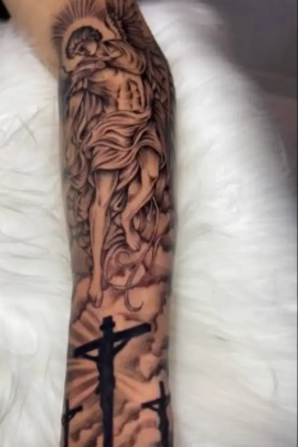 Tatuagem religioso por Wagner Lopes